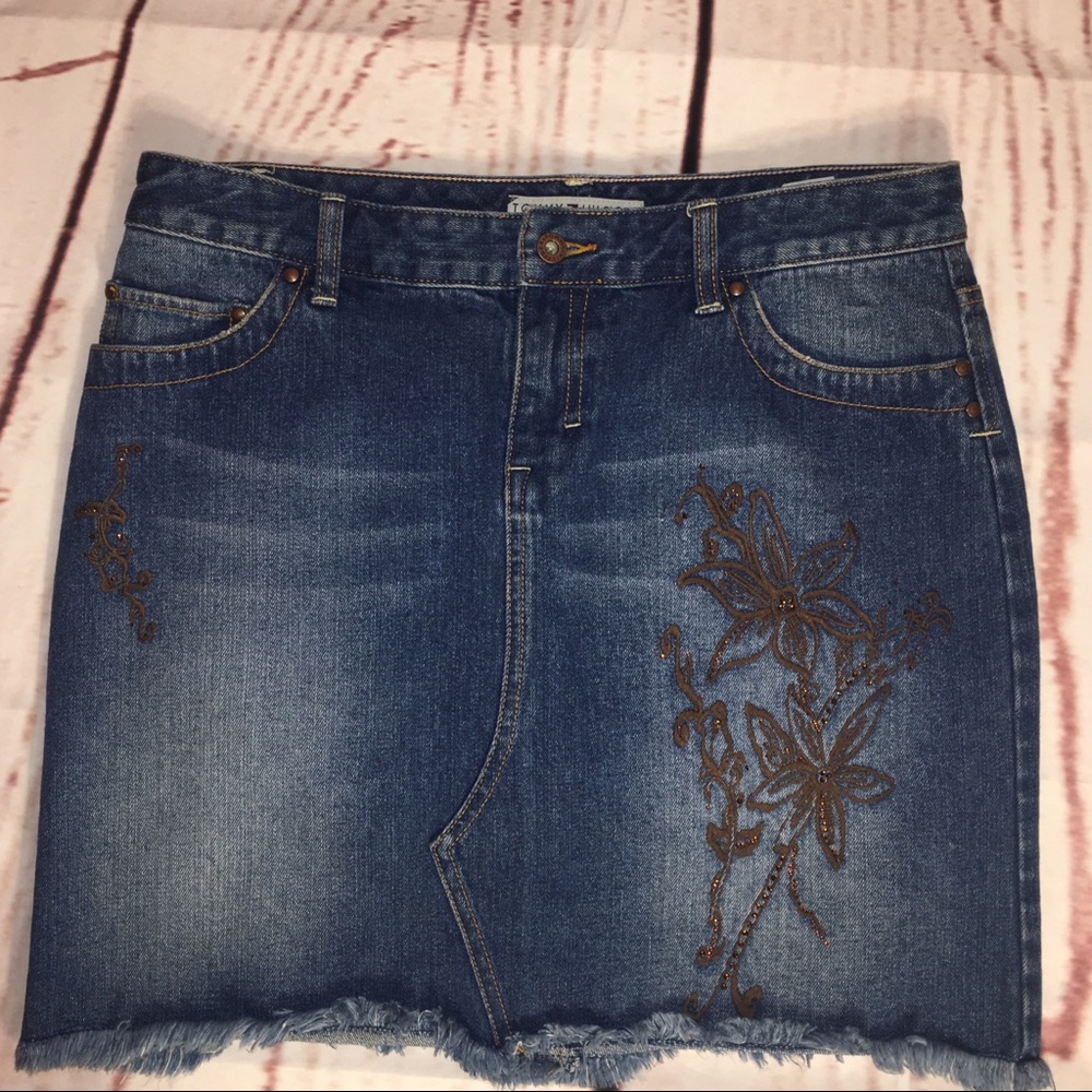 Tommy Hilfiger Denim Jean Pencil Skirt size 8